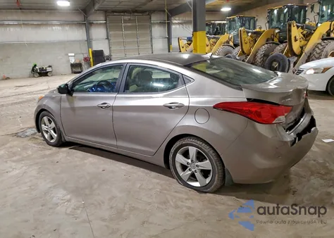 2013 Hyundai Elantra Gls из США, поврежденный, VIN 5NPDH4AE0DH425447